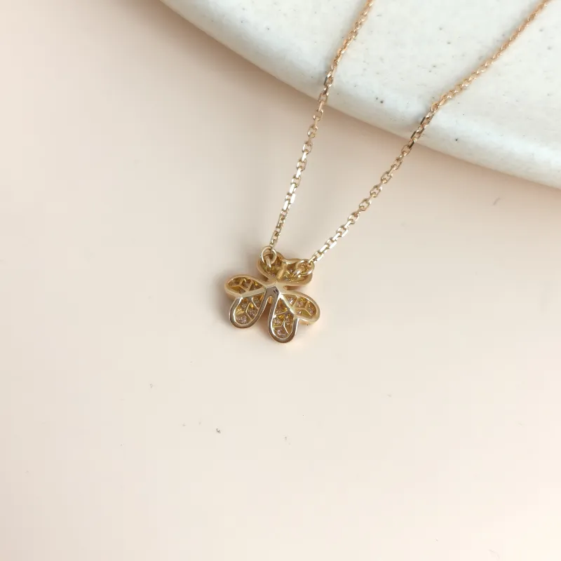 Van Cleef & Arpels Necklace Frivole Collection Pavé Diamond Necklace Rose Gold Diamond18KR ose Goldmini40cm — cover view 5 of 8