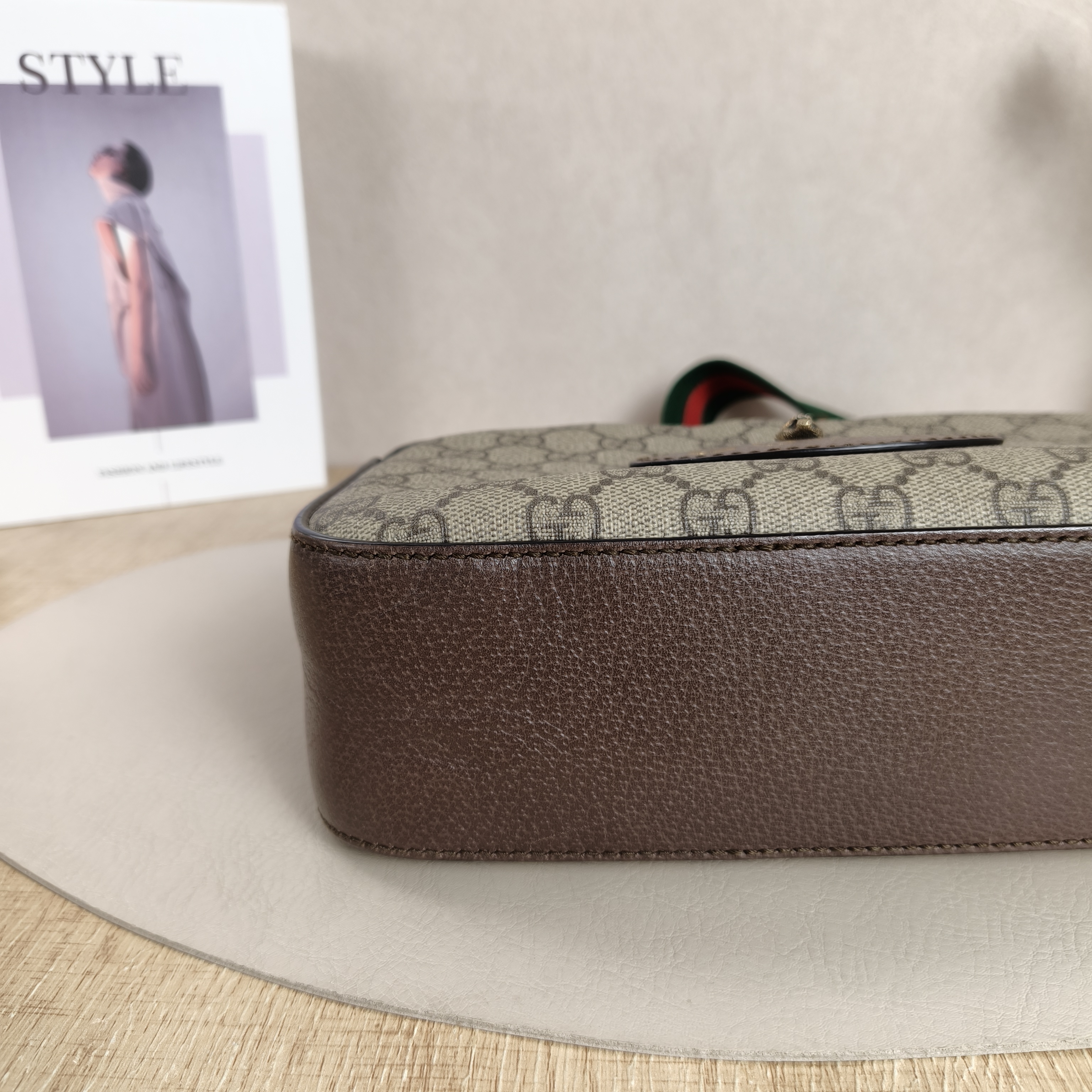 GUCCI Crossbody Bag Neo Vintage Camera Bag Monogram PVC Medium24 × 7 × 14.5 cm — cover view 6 of 11