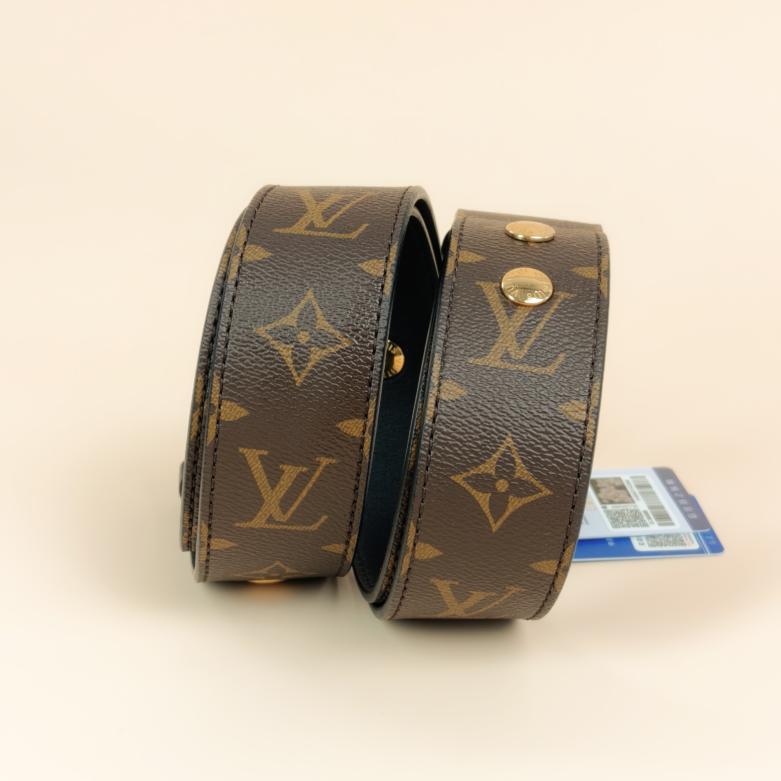 Louis Vuitton Shoulder Strap Shoulder Strap Monogram PVC One Size125cm 4cm — cover view 7 of 7