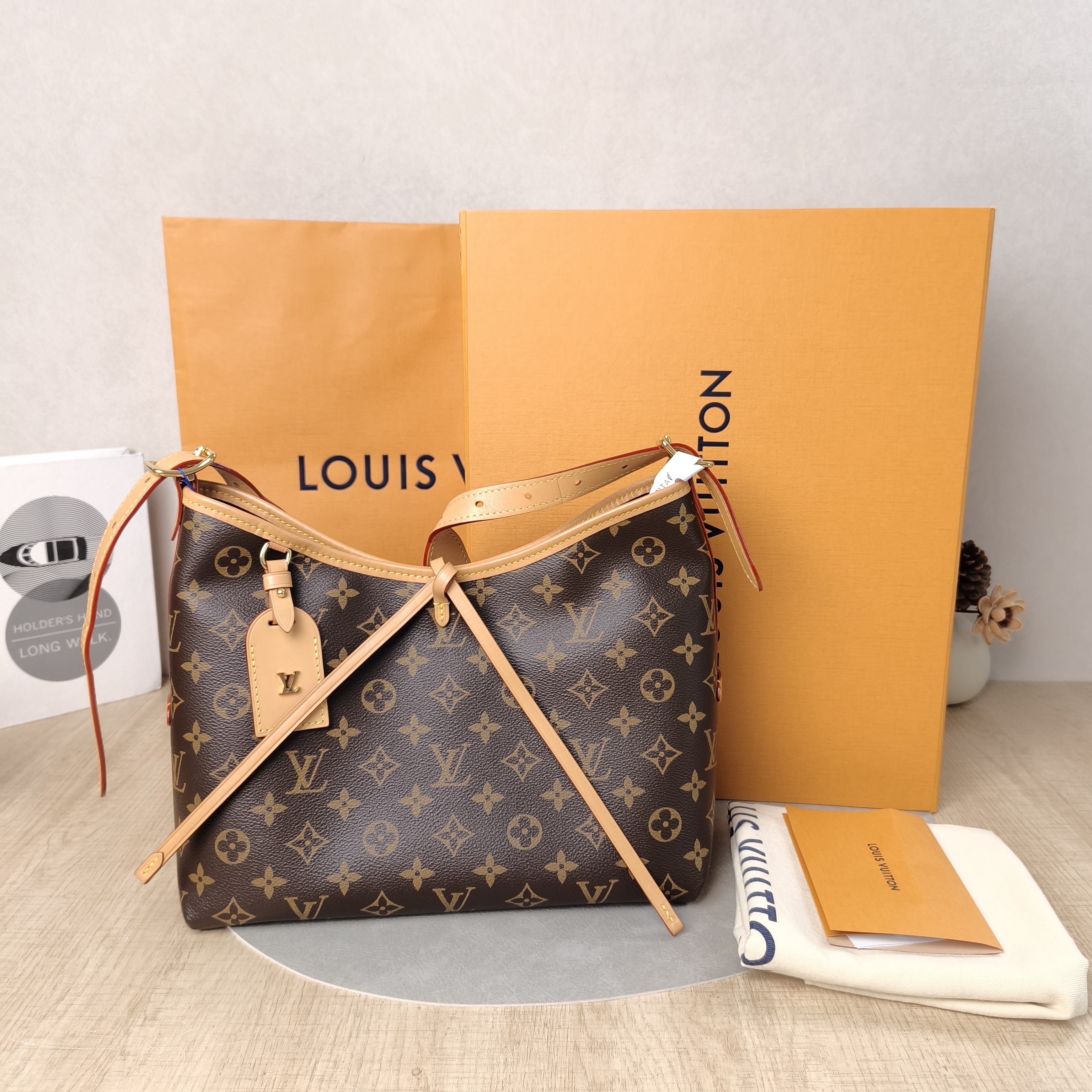 Louis Vuitton Crossbody Bag Carryall Monogram PVC Small29 × 12 × 24 cm — cover view 3 of 6