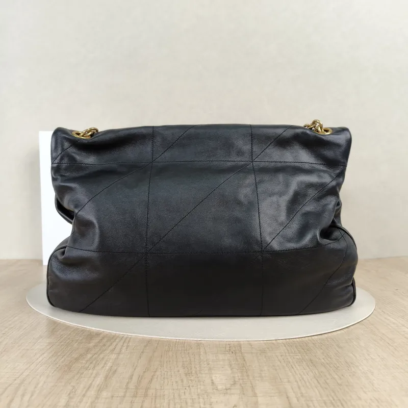 SAINT LAURENT Crossbody Bag JAMIE Black SL ambskin Large43 × 9 × 29 cm — cover view 8 of 8