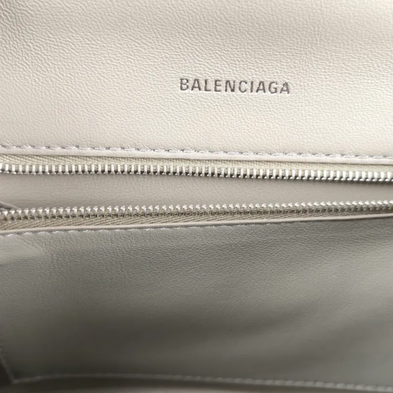 BALENCIAGA Crossbody Bag Hourglass Hourglass Bag Colorblock Embossed Calfskin Small23 × 10 × 14 cm — detail view 5 of 12