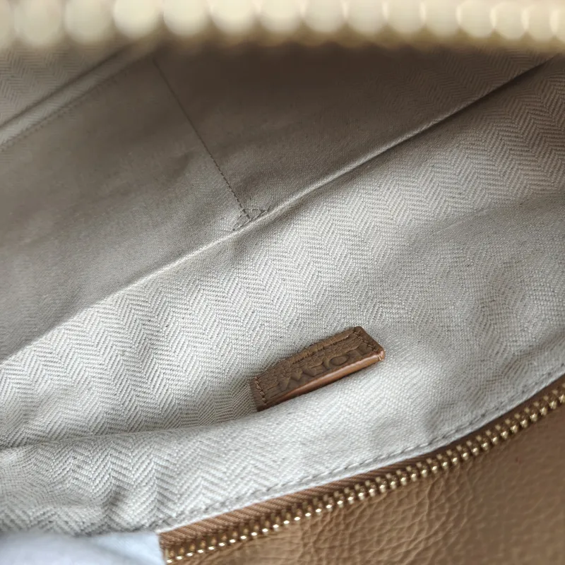 LOEWE Shoulder Bag Puzzle Brown CC alfskin Medium 29 × 14 × 19.5 cm — detail view 11 of 12