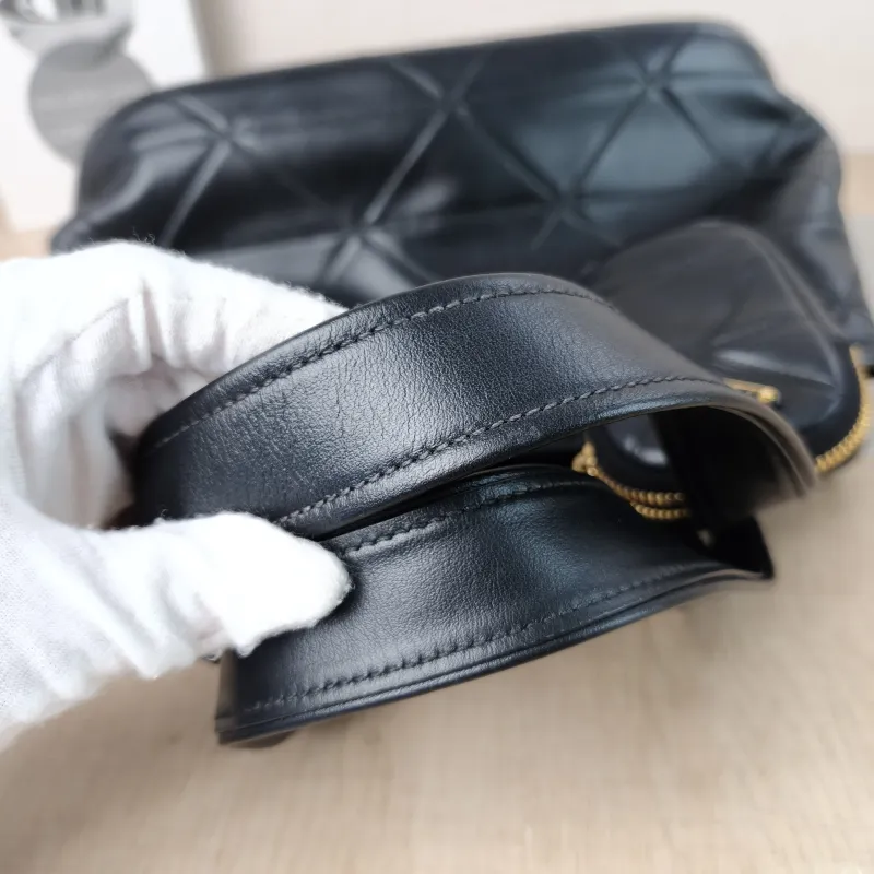 PRADA Top Handle Bag Tote Bag Black Calfskin One Size 29 × 15 × 17 cm — detail view 14 of 14