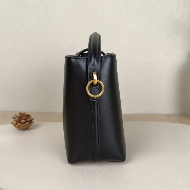 SAINT LAURENT Shoulder Bag LE 37 Black Calfskinmini13 × 6 × 15 cm — detail view 11 of 12