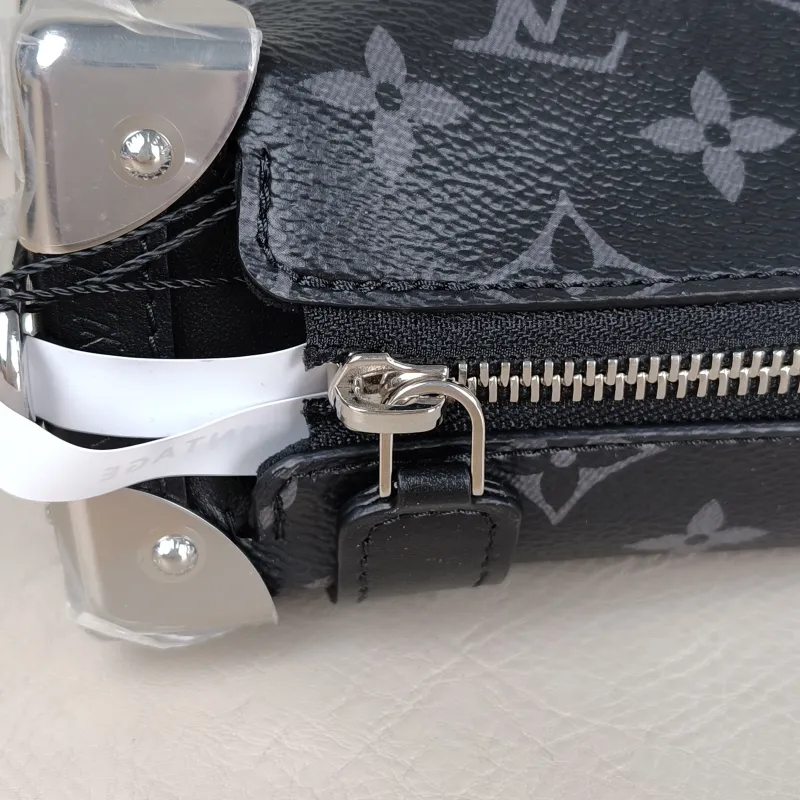 Louis Vuitton Crossbody Bag Side Trunk East West Box Monogram PVC Medium 28 × 7 × 15 cm — detail view 5 of 14