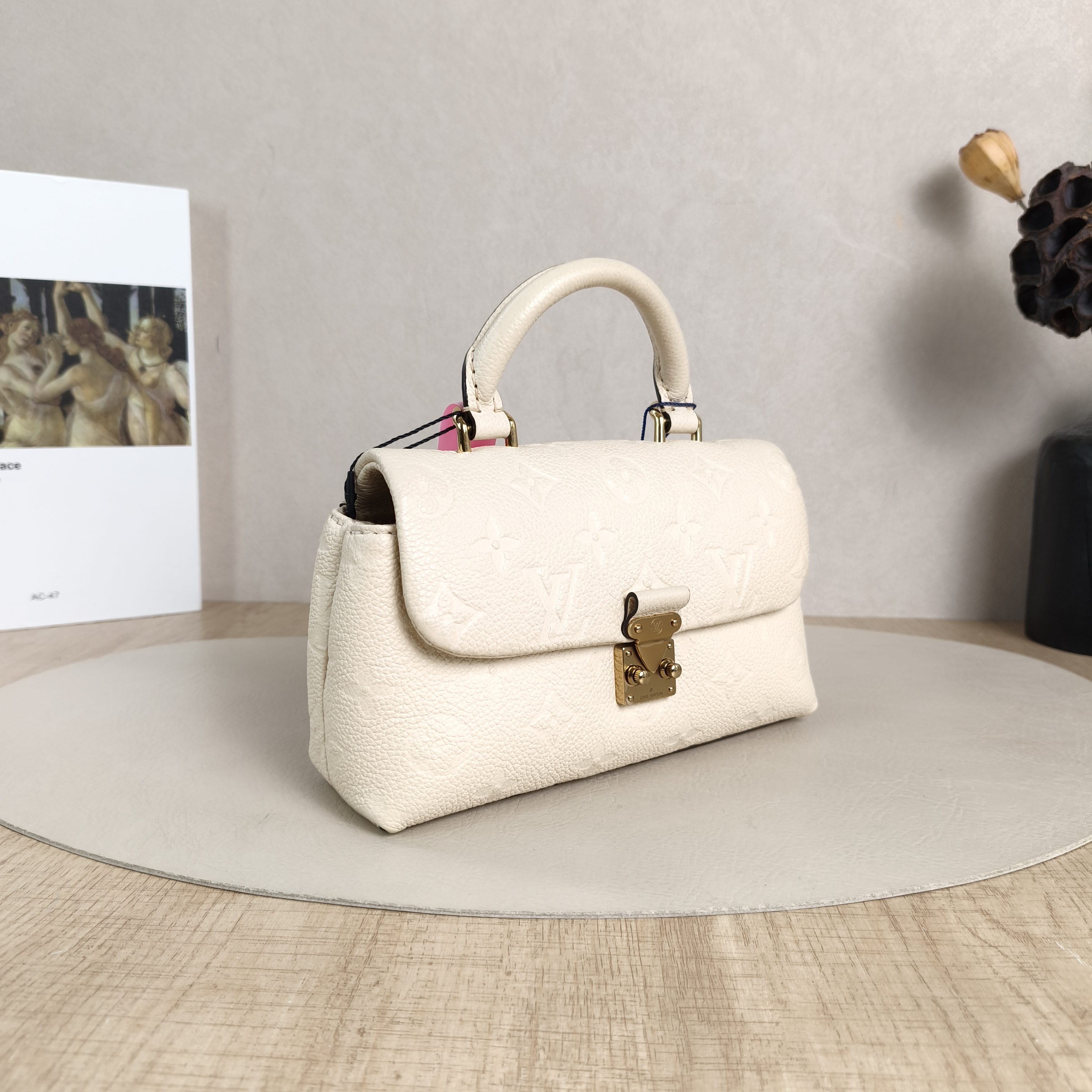 Louis Vuitton Crossbody Bag MADELEINE White Empreinte Embossed Calfskinnano21 × 6 × 12.5 cm — cover view 2 of 5