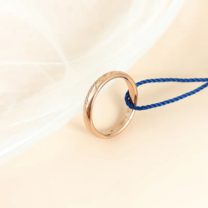 Van Cleef & Arpels Ring Tendrement Signature Ring Rose Gold 18KR ose Gold One Size51 — cover view 2 of 5