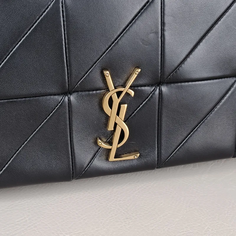 SAINT LAURENT Shoulder Bag Jamie Carre Chain Bag Black Lambskin Large33 × 9 × 22 cm — detail view 9 of 14