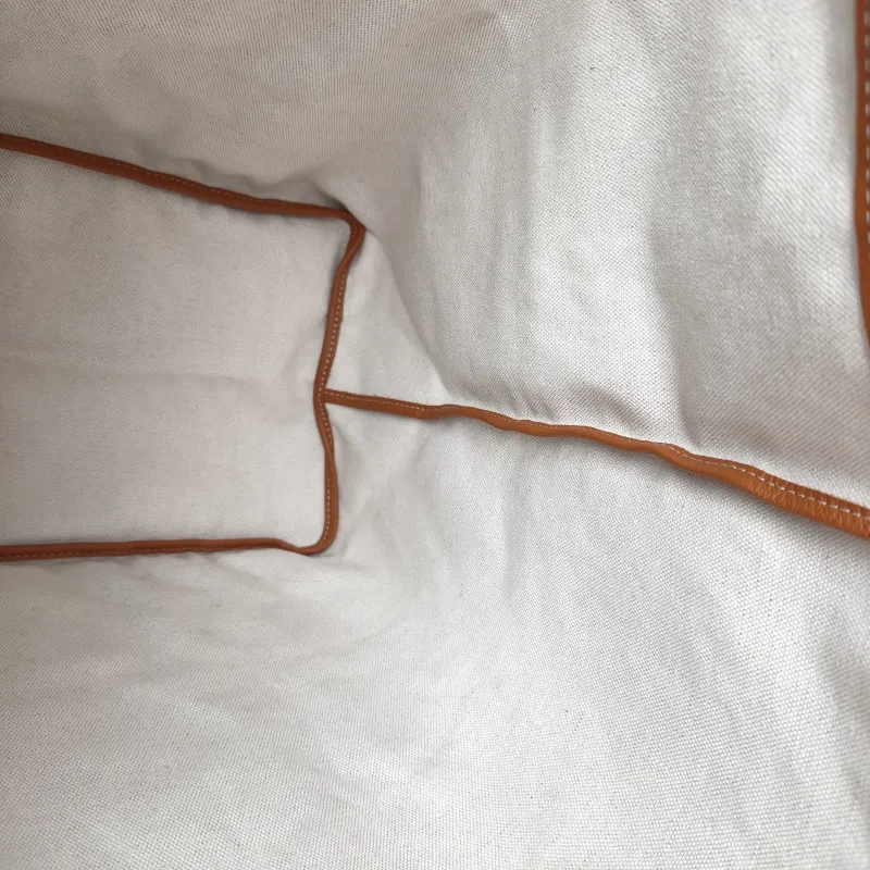 GOYARD Shoulder Bag SAINT LOUIS Shopping Tote Brown PVC Large 40 × 20 × 32 cm — detail view 6 of 12