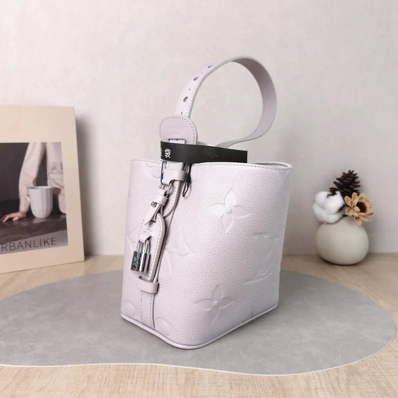 Louis Vuitton Top Handle Bag ALL IN BB Grey Calfskin BB 16 × 12 × 18 cm — cover view 2 of 6
