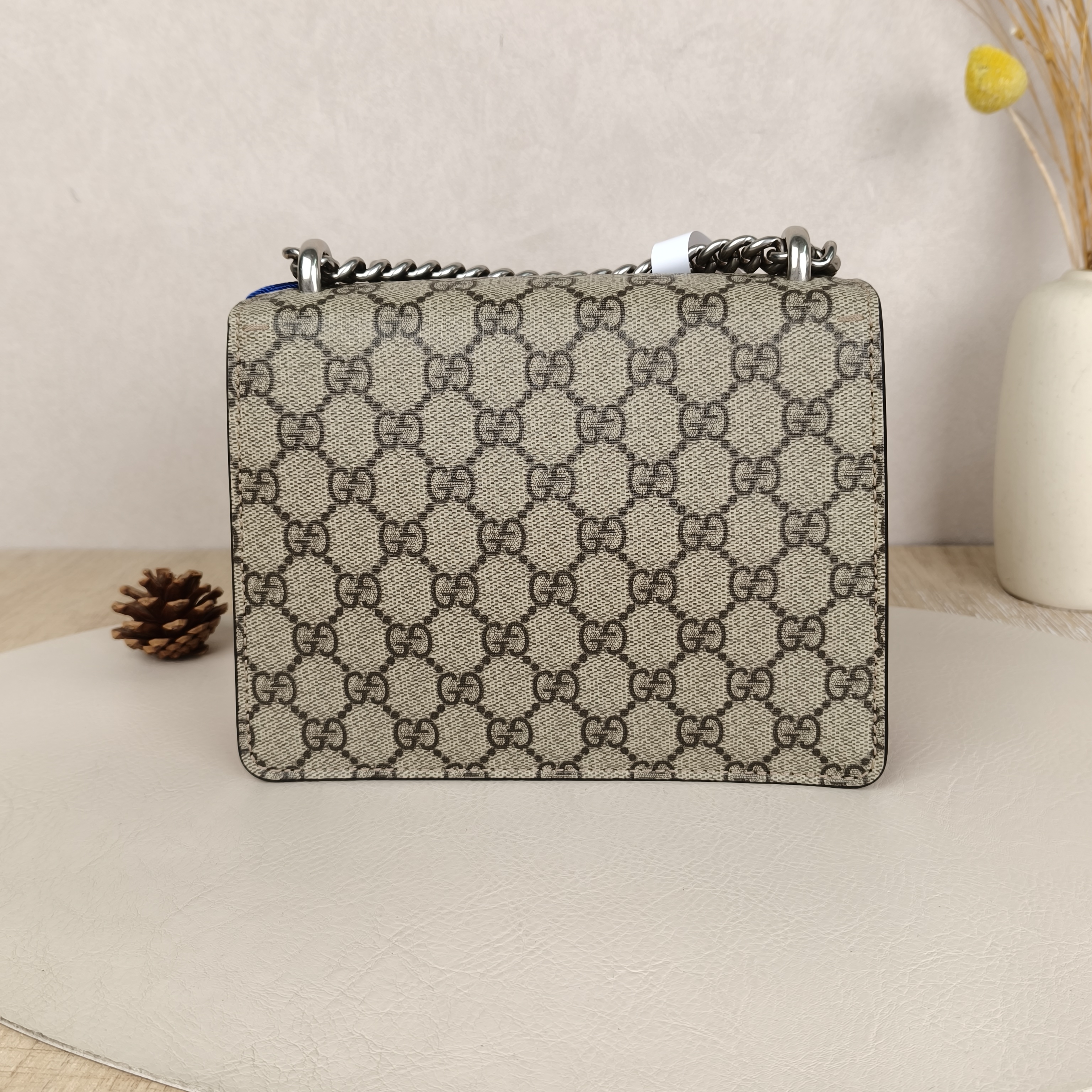 GUCCI Shoulder Bag Dionysus Red PV Cmini20 × 5 × 15.5 cm — cover view 7 of 8