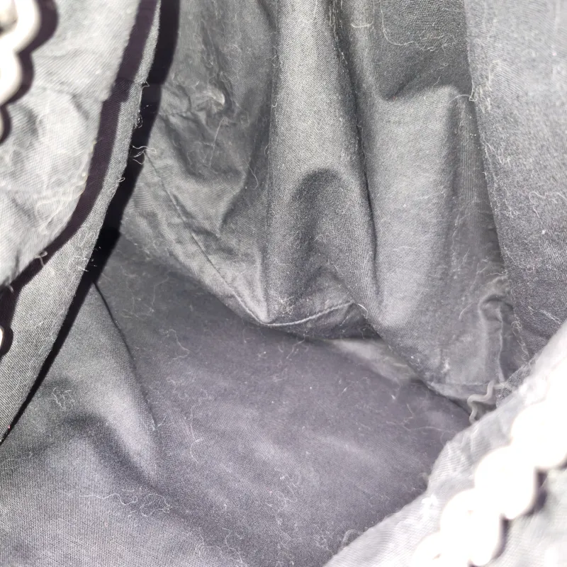 BALENCIAGA Crossbody Bag Crush Grey Waxed Leather BB 36 × 12 × 39 cm — detail view 8 of 11