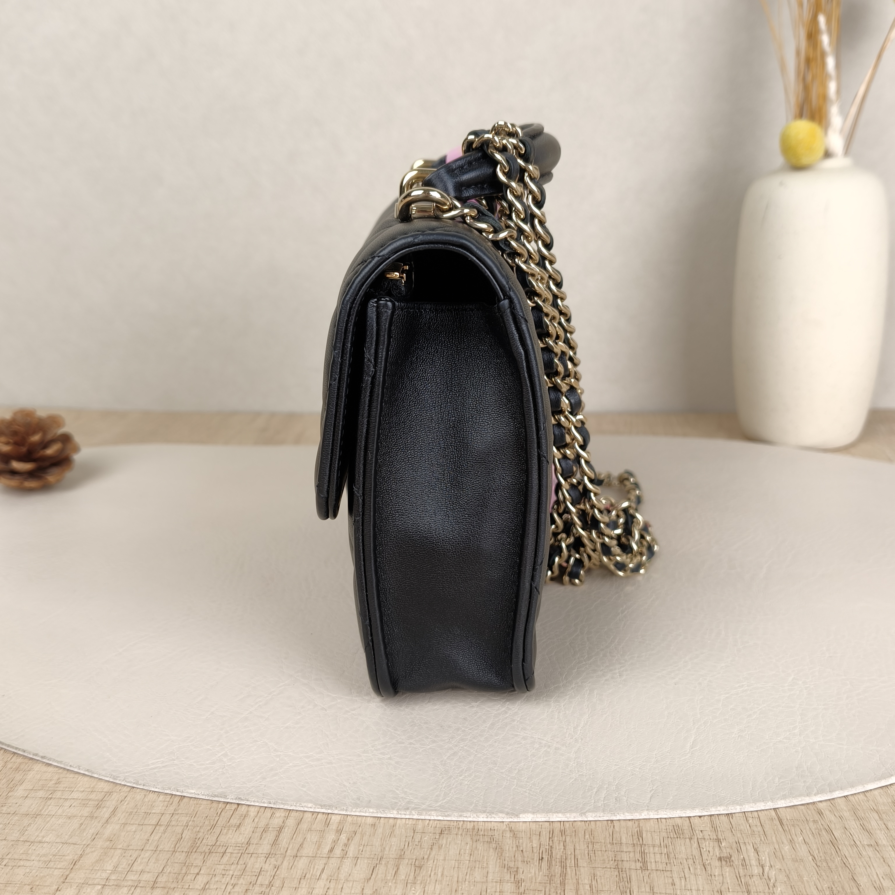 Chanel Backpack25k Backpack Black Lambskin One Size18.2 × 5 × 14 cm — cover view 7 of 9
