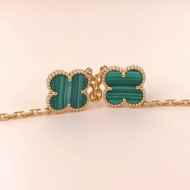 Van Cleef & Arpels Bracelet Alhambra Alhambra Collection Five-Motif Bracelet Malachite18KY ellow Gold Vintage Small1.5 × 1.5 × 19 cm — cover view 5 of 10
