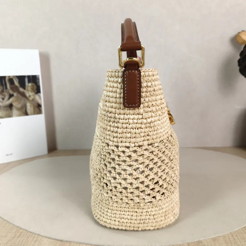 CELINE Crossbody Bag Louise Bucket Bag Small 16 × 12 × 19 cm — detail view 11 of 11