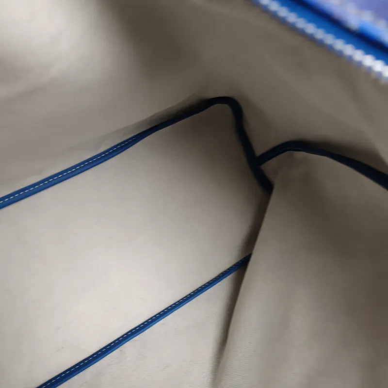 GOYARD Shoulder Bag Boheme Hobo​ Blue PVC Small 43 × 14 × 27 cm — detail view 7 of 11