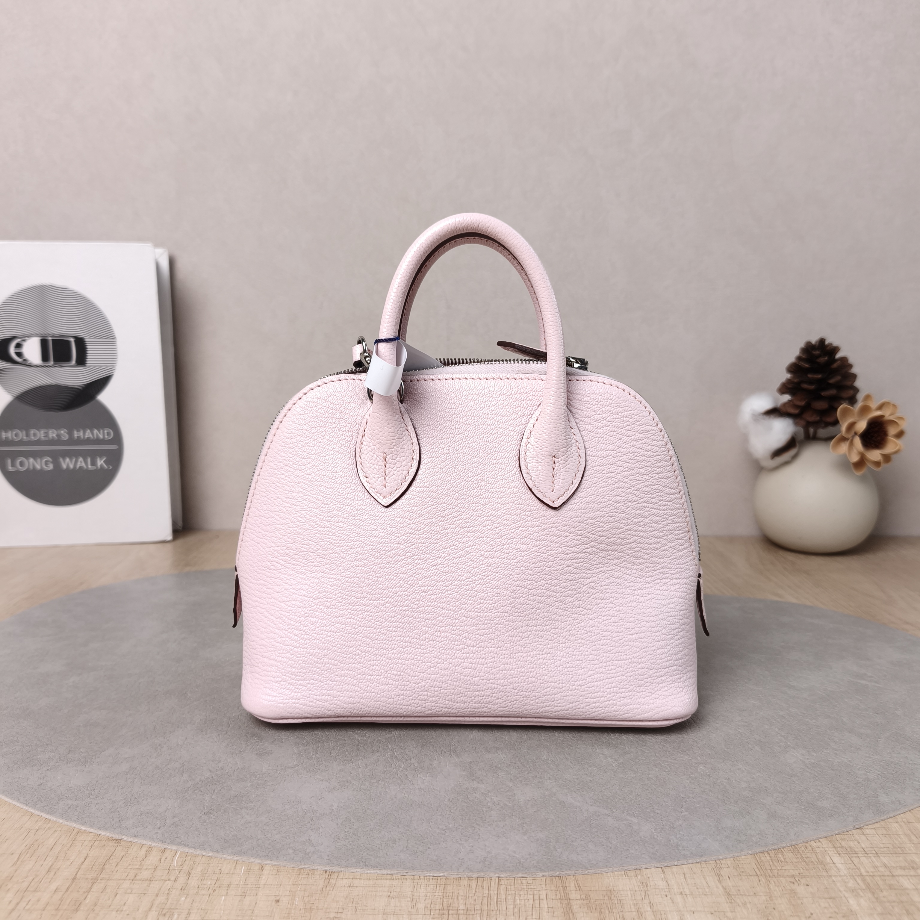 Hermès Crossbody Bag Bolide 1923 Top Handle Bag M7 Chevre Lambskinmini18 × 8 × 15 cm