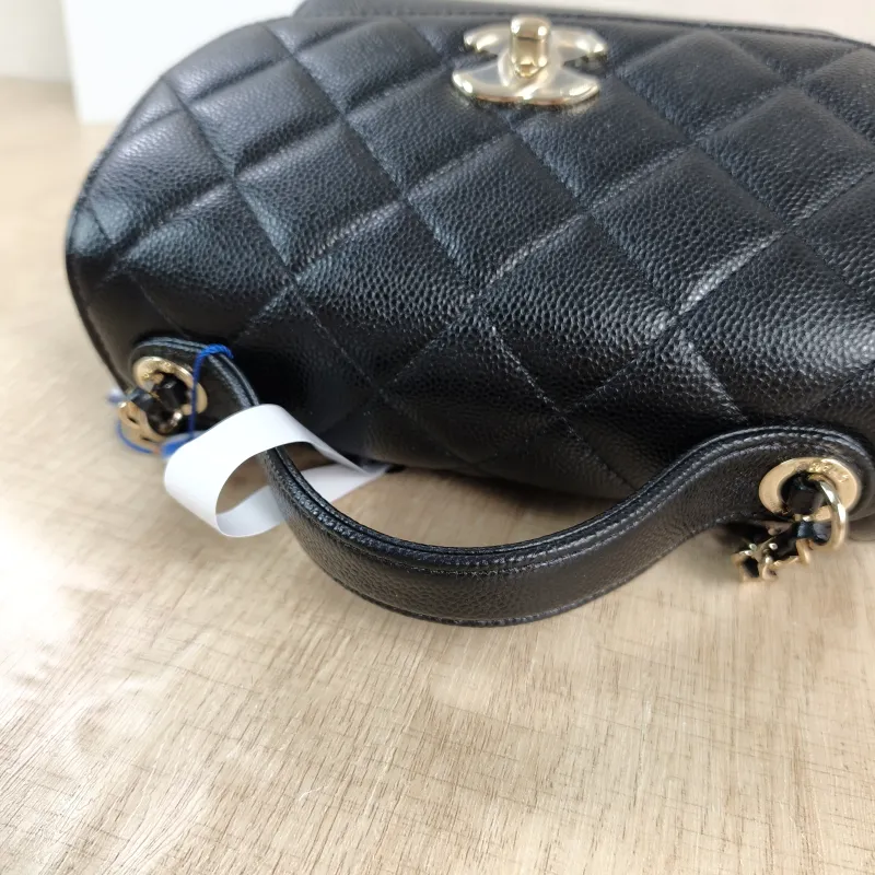 Chanel Crossbody Bag affinity Messenger Bag Black Grained Calfskin Small 19 × 7 × 14 cm 31 — detail view 2 of 14