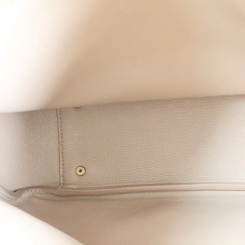 BALENCIAGA Crossbody Bag bel Crossbody Bag Taupe Calfskin One Size 27 × 9 × 28 cm — detail view 8 of 10