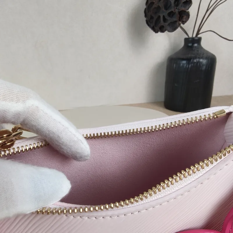Louis Vuitton Shoulder Bag MARELLINI Pink Epi Embossed Calfskin Mini 19 × 6.5 × 13.5 cm — detail view 8 of 13
