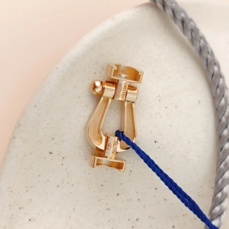 FRED Bracelet Force 10 Collection Bracelet Gold 18KY ellow Gold Large 2.6*1.4cm — cover view 2 of 11