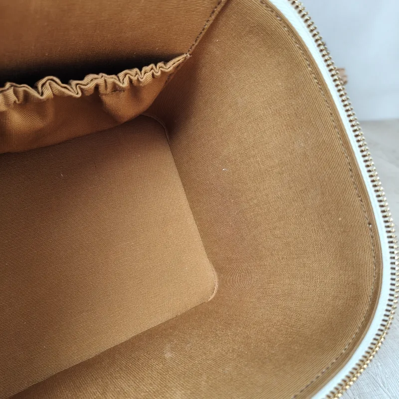 CELINE Cosmetic Bag White PVC One Size18 × 14.5 × 15 cm — detail view 11 of 15