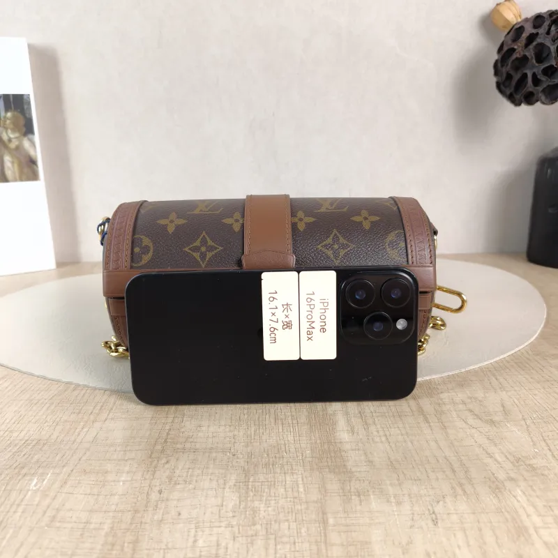 Louis Vuitton Crossbody Bag Papillon Trunk Monogram PVC Small 19 × 9 × 9 cm — cover view 4 of 6