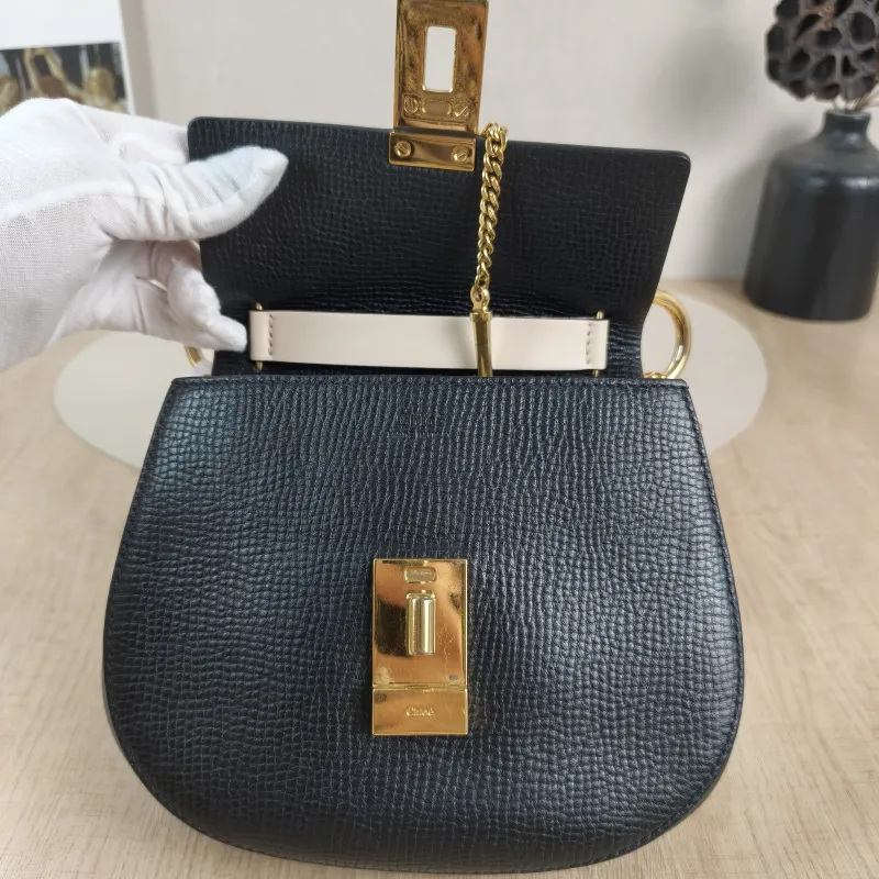Chloé Crossbody Bagdrew Colorblock Calfskin One Size19 × 6 × 17 cm — detail view 2 of 10