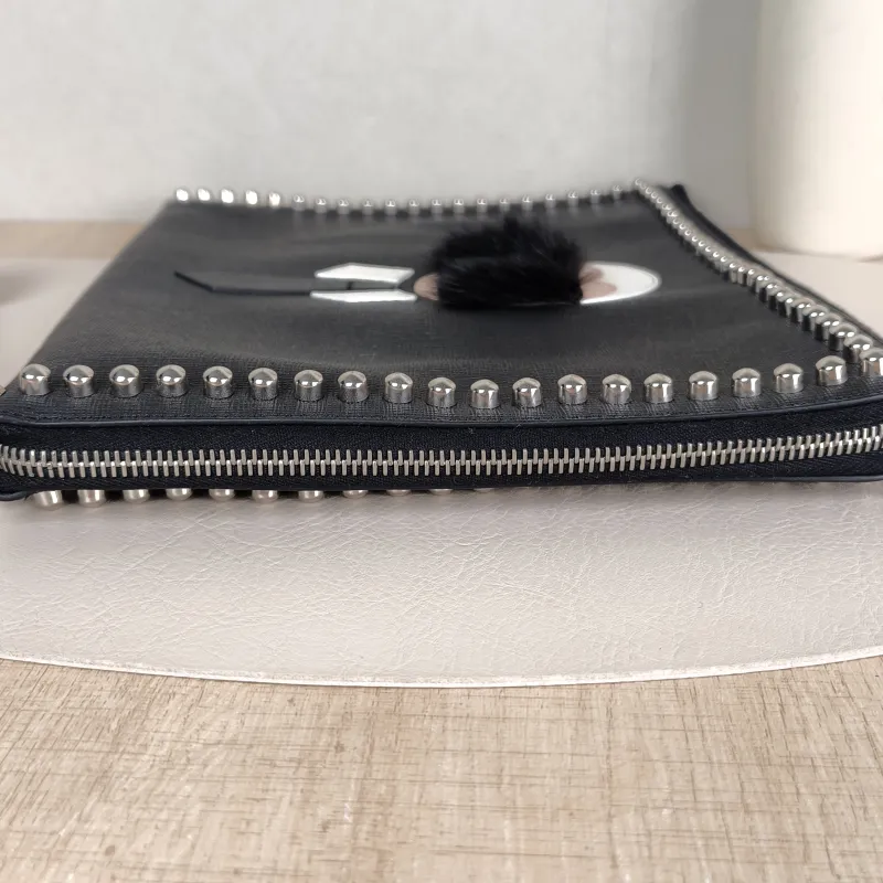 FENDI Clutch Clutch Black One Size30 × 2 × 22 cm — detail view 7 of 10