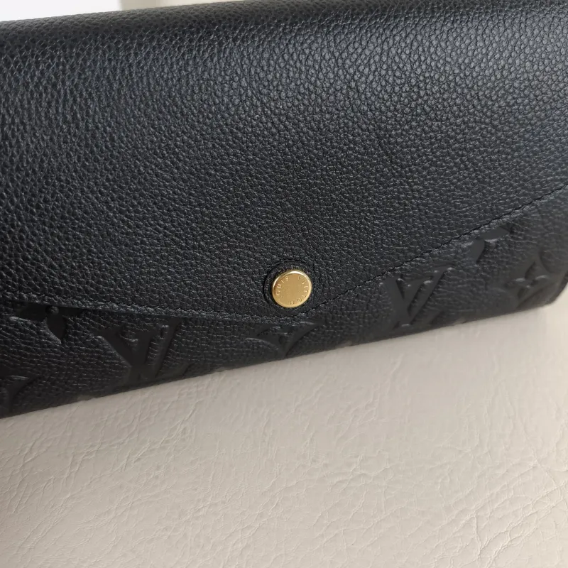 Louis Vuitton Wallet Edition Wallet Black Calfskin One Size 19 × 2.5 × 10.5 cm — detail view 3 of 9