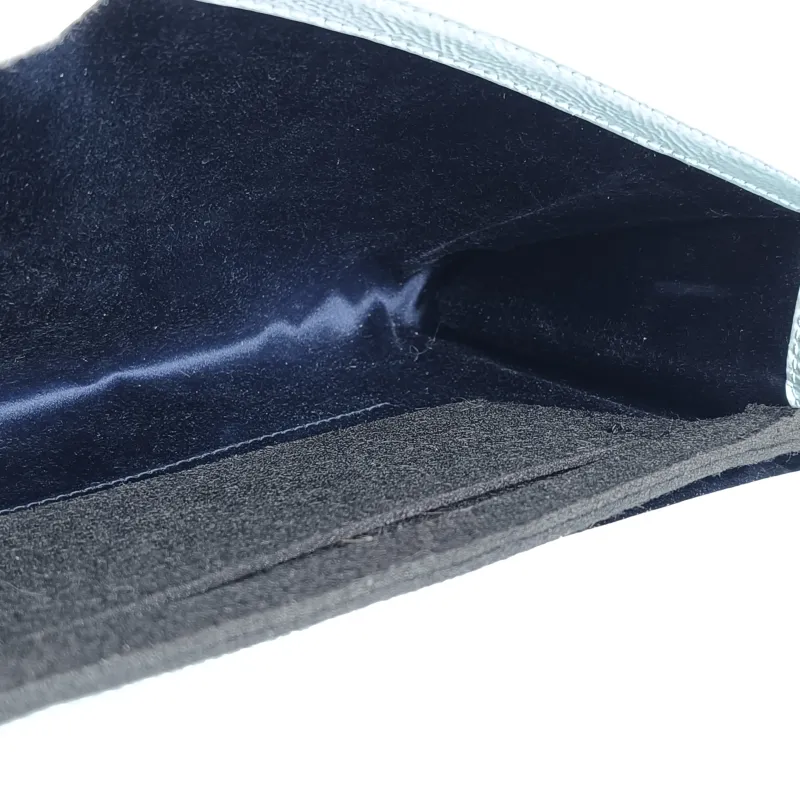 SAINT LAURENT Clutch Clutch Blue Patent Leather One Size28 × 4 × 16 cm — cover view 6 of 10