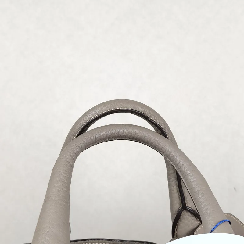 PRADA Top Handle Bag Tote Bag Grey Calfskin One Size36 × 11 × 35 cm — detail view 13 of 13