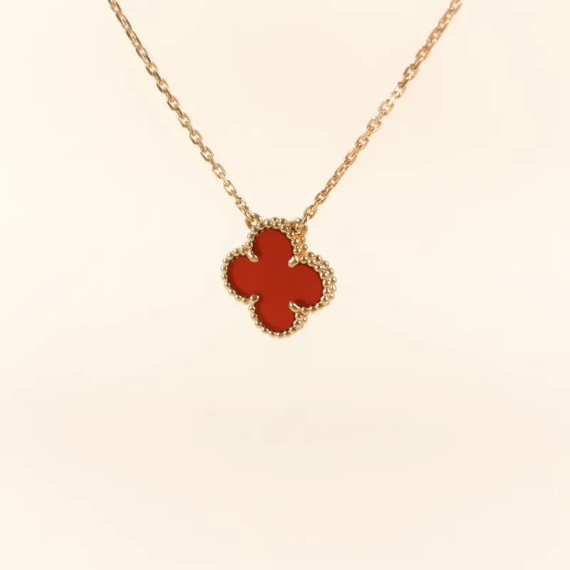 Van Cleef & Arpels Necklace Alhambra Alhambra Collection Necklace 18KY ellow Gold Vintage Small 41cm — cover view 10 of 10