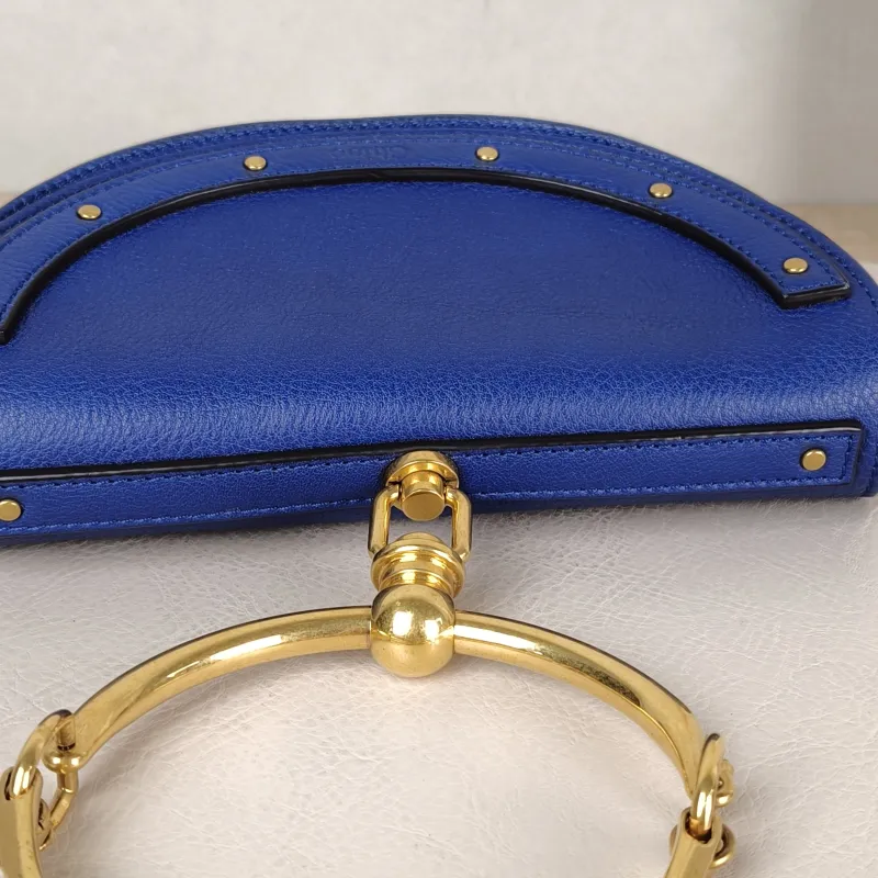 Chloé Crossbody Bagnile Top Handle Crossbody Bag Blue Calfskin One Size19.5 × 6 × 12 cm — detail view 12 of 13