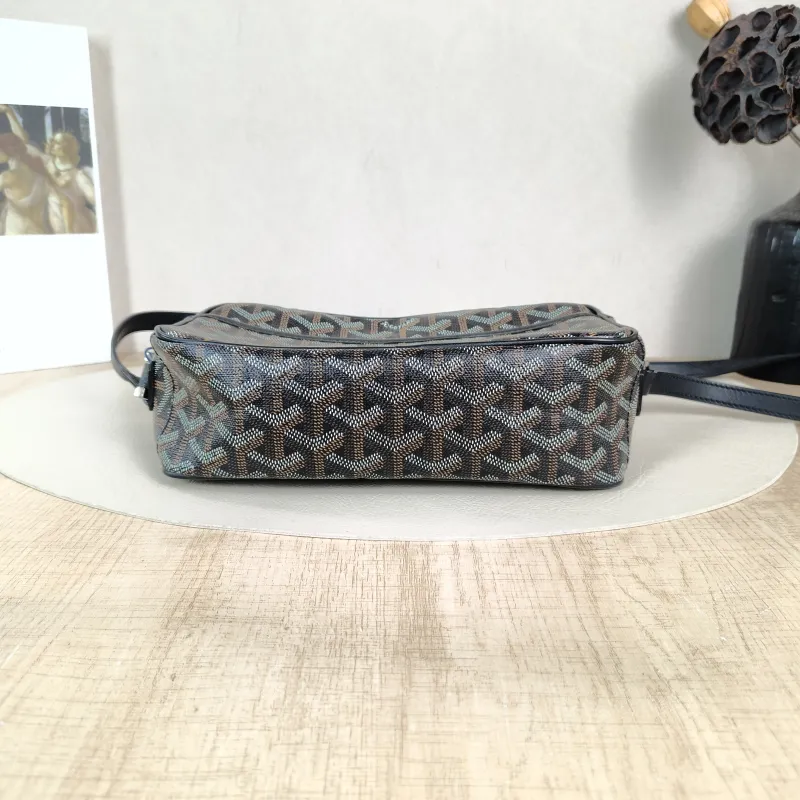 GOYARD Crossbody Bag Black PVC Small 22 × 6.5 × 13 cm — cover view 5 of 5