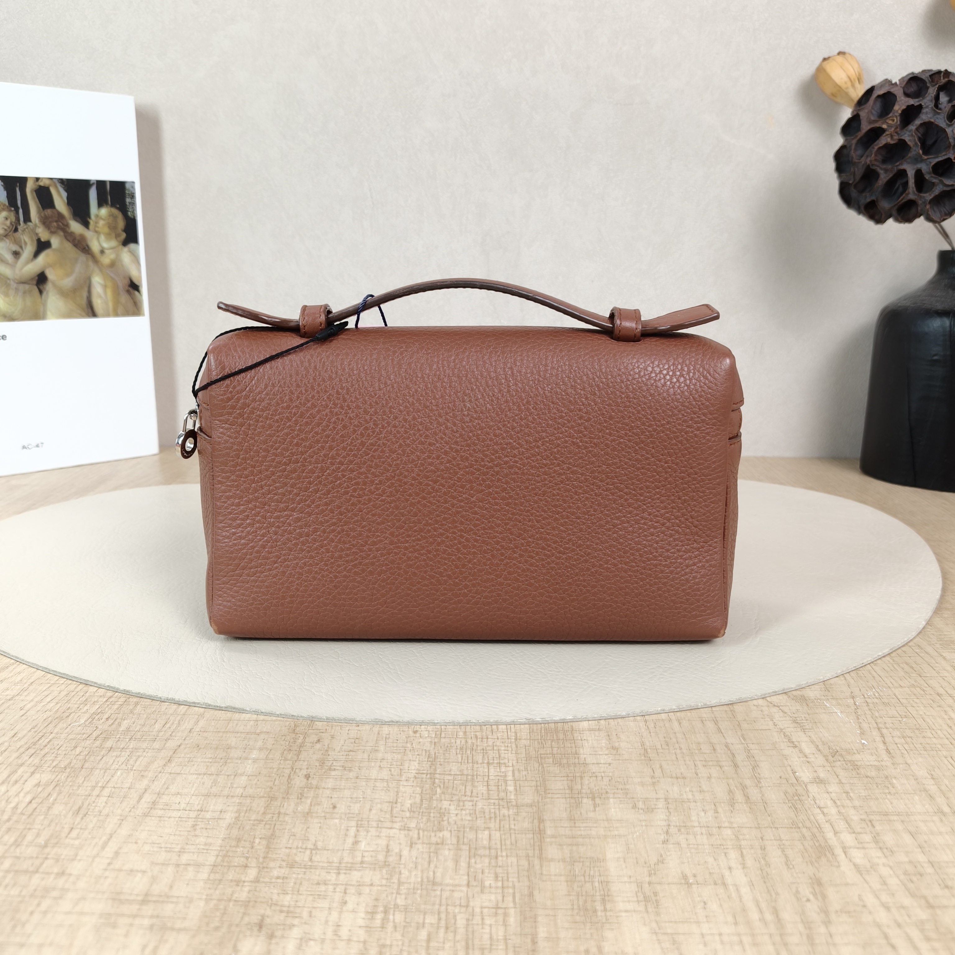 Loro Piana Crossbody Bag Extra Pocket L19 Brown Calfskin One Size19 × 7 × 11.5 cm — cover view 4 of 5