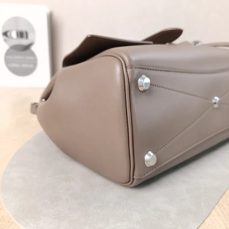 BALENCIAGA Top Handle Bag Bel air Calfskin Small 30 × 12 × 20.5 cm — detail view 9 of 13