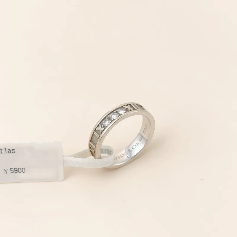 Tiffany&Co. Ring Atlas 18KW hite Gold Diamond 18KW hite Gold Diamond One Size 50 — cover view 3 of 8