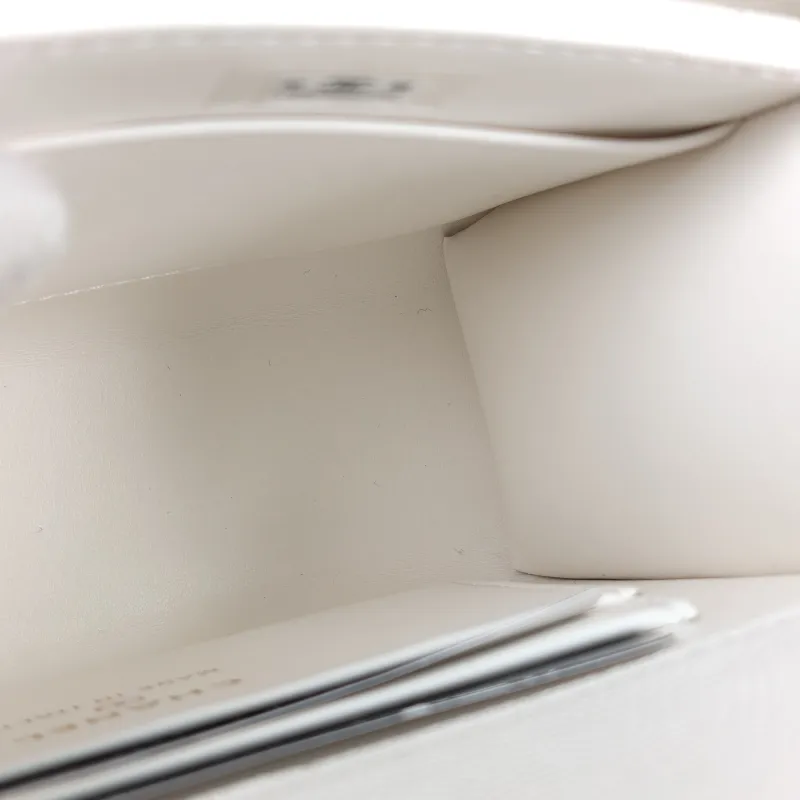 Chanel Crossbody Bag kelly White Gold Grained Calfskin nano 15 × 5 × 11 cm — detail view 7 of 13