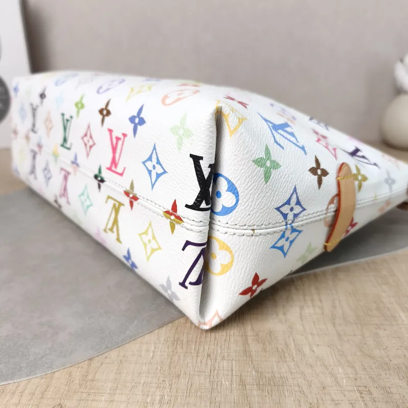 Louis Vuitton Shoulder Bag Carryall East West Multicolore PVC One Size 36 × 10 × 19 cm — detail view 6 of 9