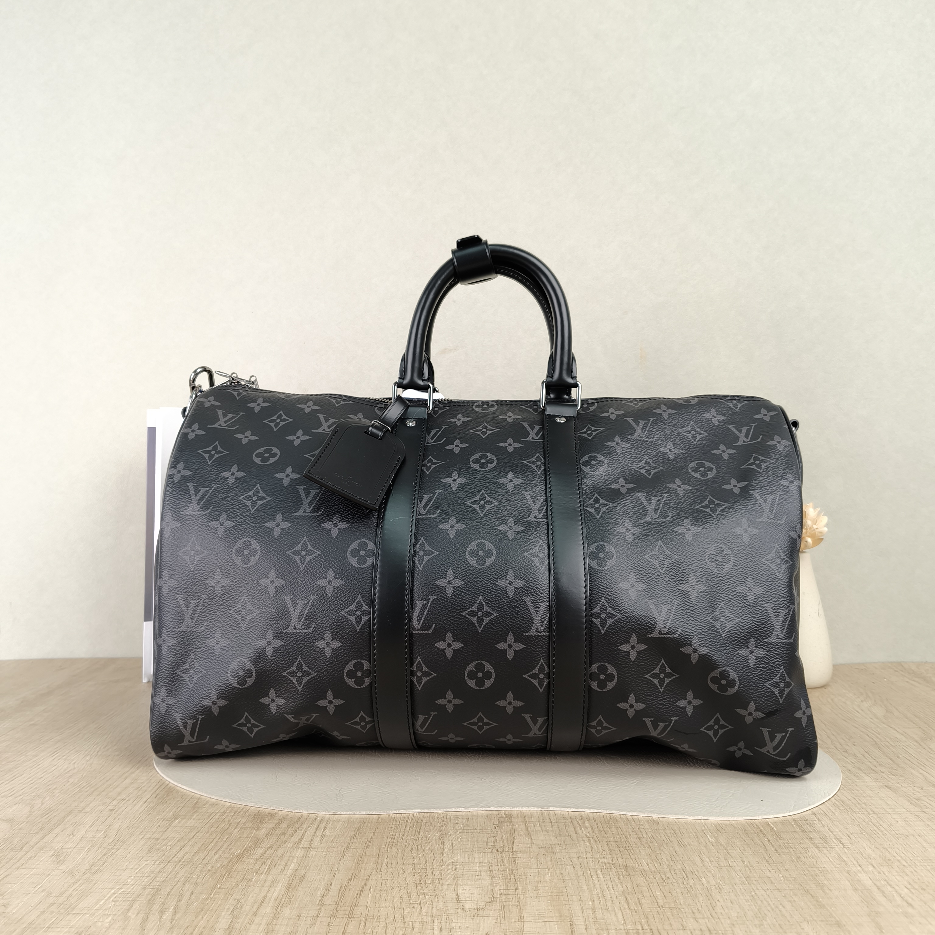 Louis Vuitton Crossbody Bag Keepall 45 Shoulder Strap Edition Monogram PVC One Size45 × 20 × 27 cm