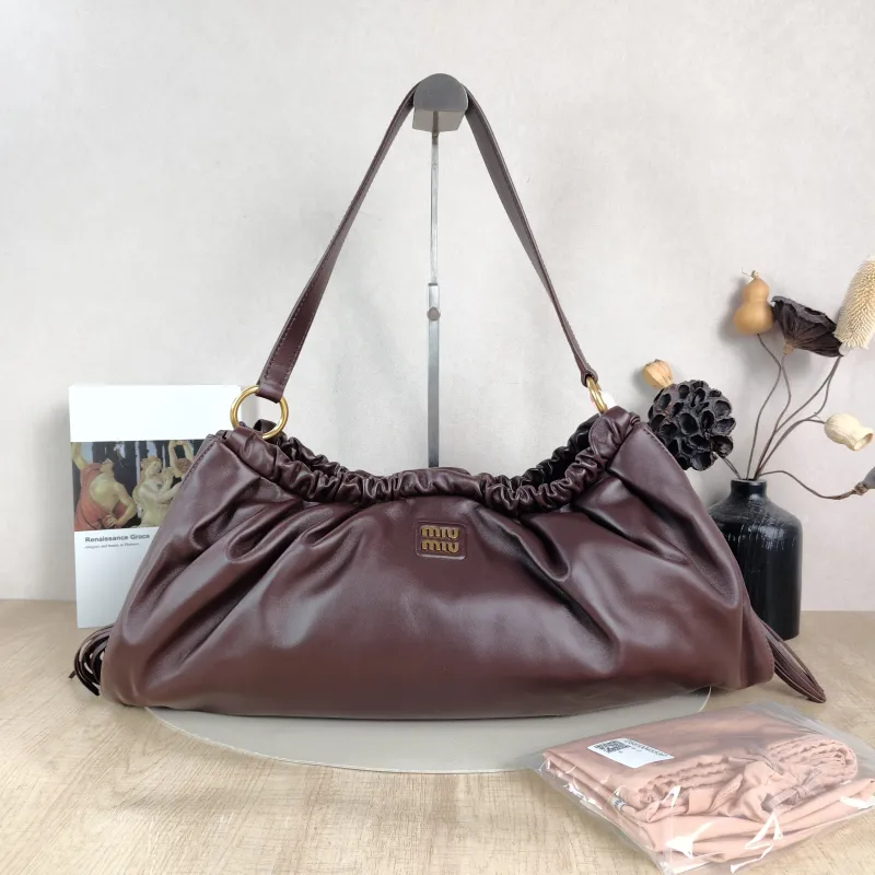 Miumiu Shoulder Bag Joie Shoulder Bag Lambskin 52 × 9 × 23 cm — cover view 4 of 6