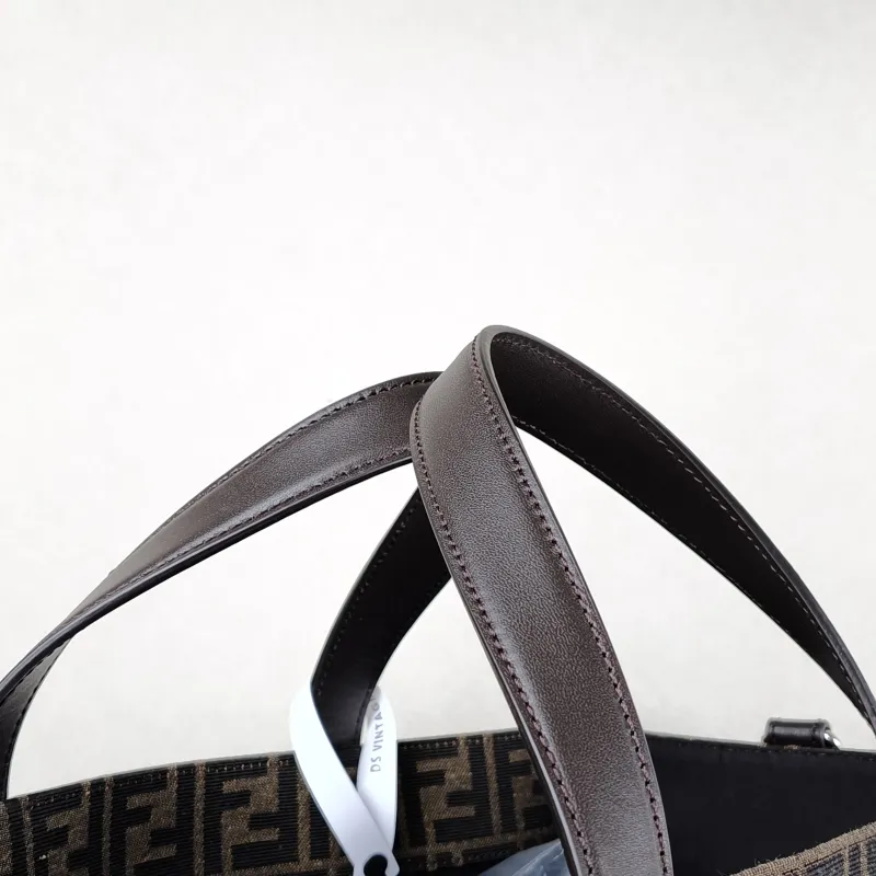 FENDI Top Handle Bag Tote Bag Top Handle Bag Monogram Canvas One Size 40 × 19 × 35 cm — detail view 10 of 11