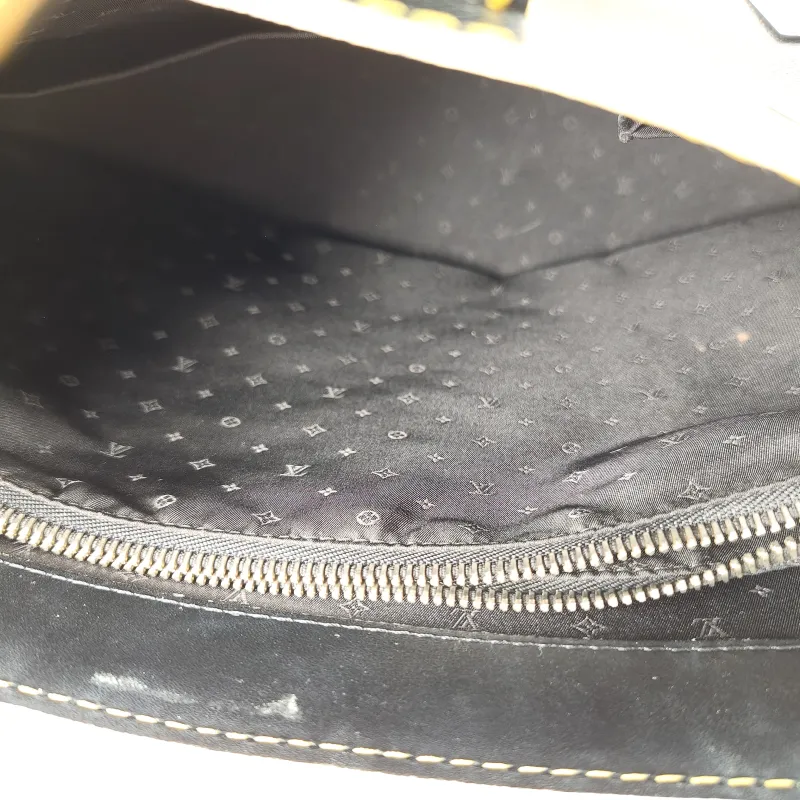 Louis Vuitton Top Handle Bag Suhali Vintage Black Lambskin One Size 36 × 12 × 22 cm — detail view 6 of 13