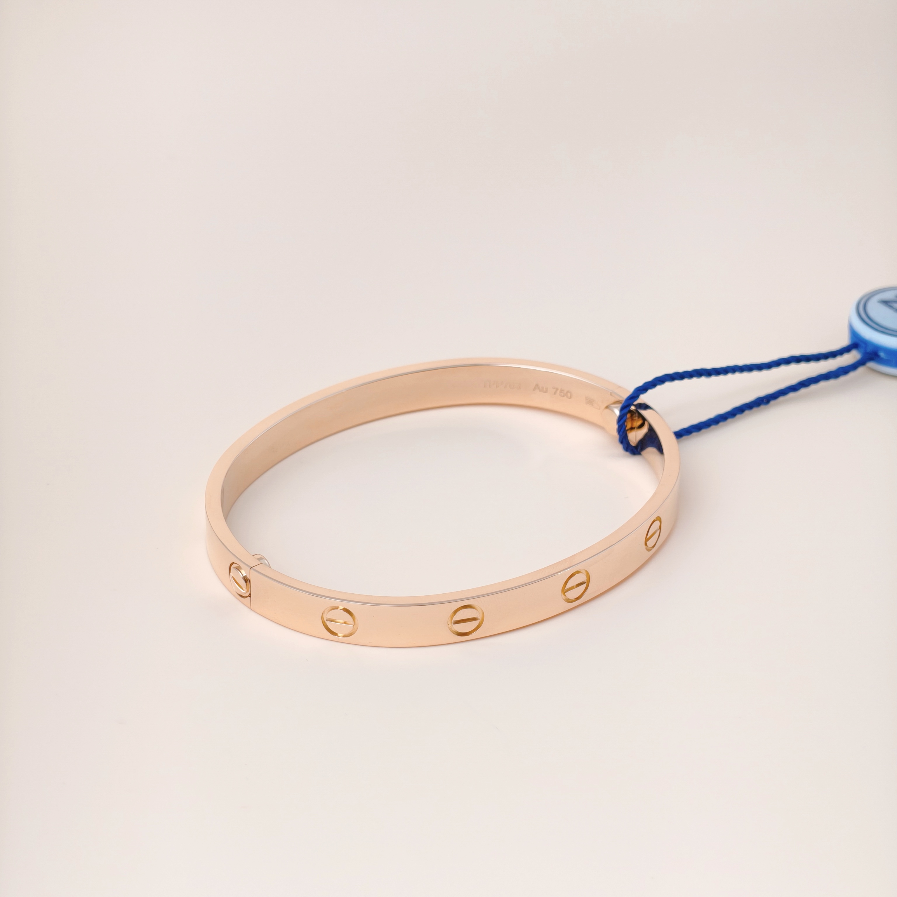 CARTIER Bangle LOVE Bangle 18KR ose Gold Rose Gold 18KR ose Gold17 US 4.8 — cover view 7 of 11