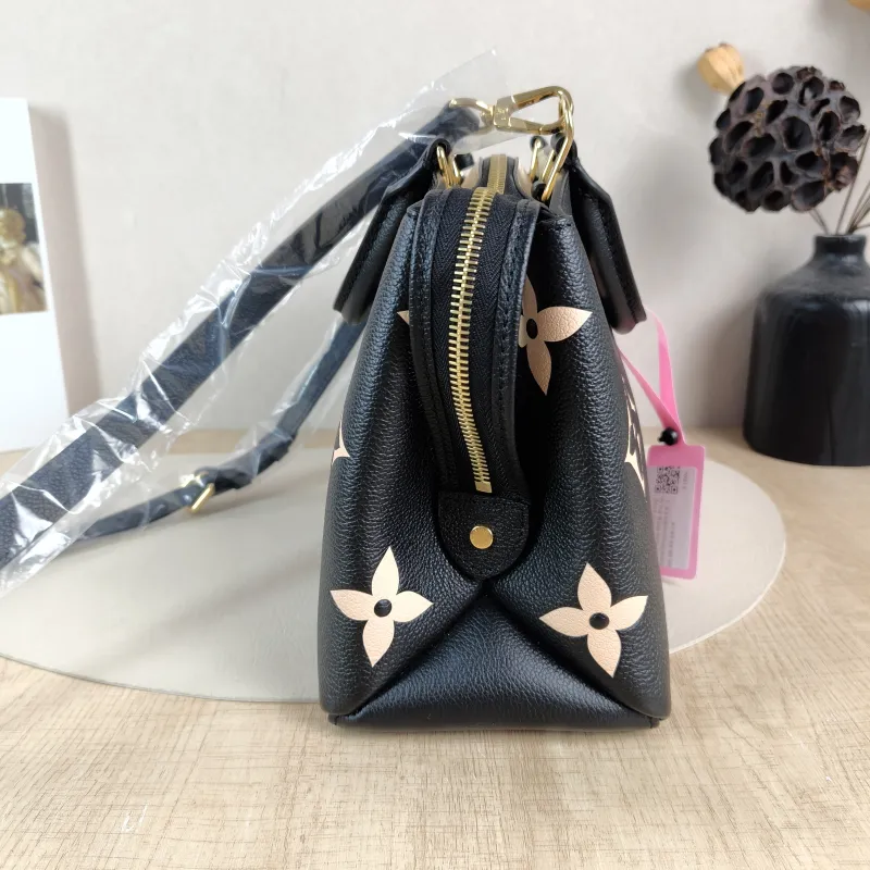 Louis Vuitton Crossbody Bag PETIT PALAIS Tote Bag Monogram Empreinte Embossed Calfskin Small 29 × 12.5 × 18 cm — detail view 8 of 13