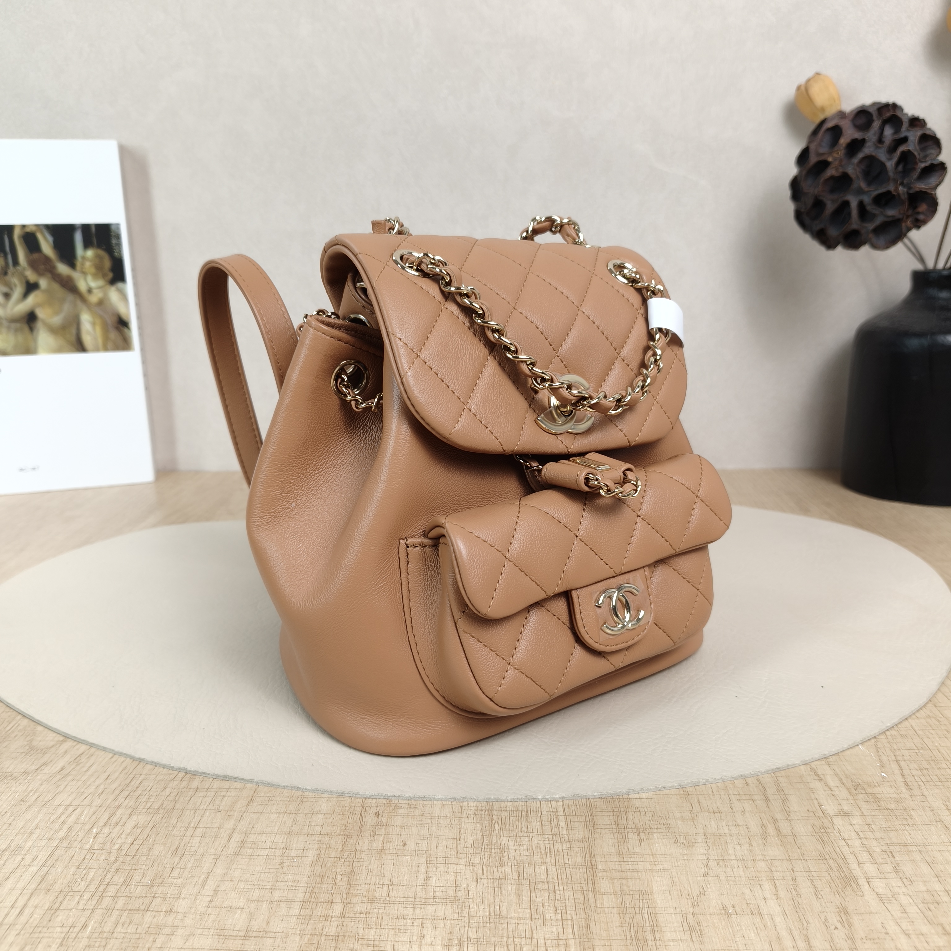 Chanel Backpack Duma Calfskin Small18 × 12 × 18.5 cm — cover view 3 of 5