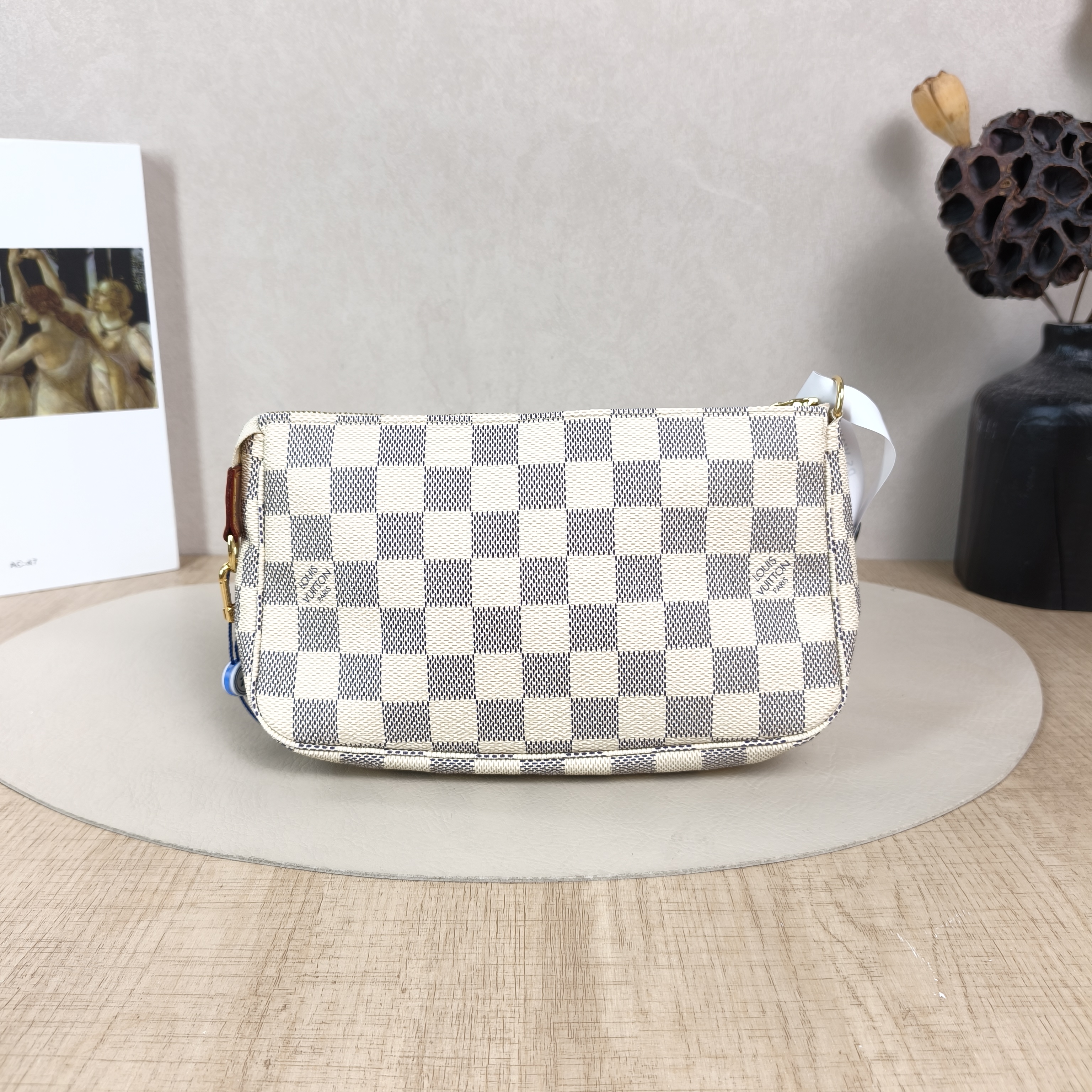 Louis Vuitton Shoulder Bag Vintage PVC Large21 × 3 × 13 cm