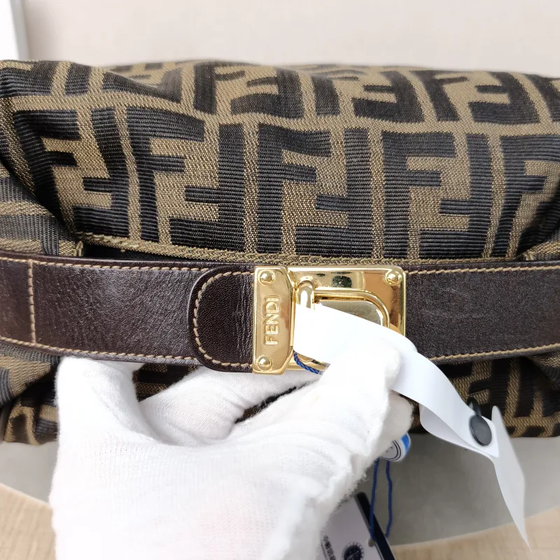 FENDI Top Handle Bag Top Handle Bag Monogram Canvas One Size26 × 6 × 21 cm — detail view 8 of 17
